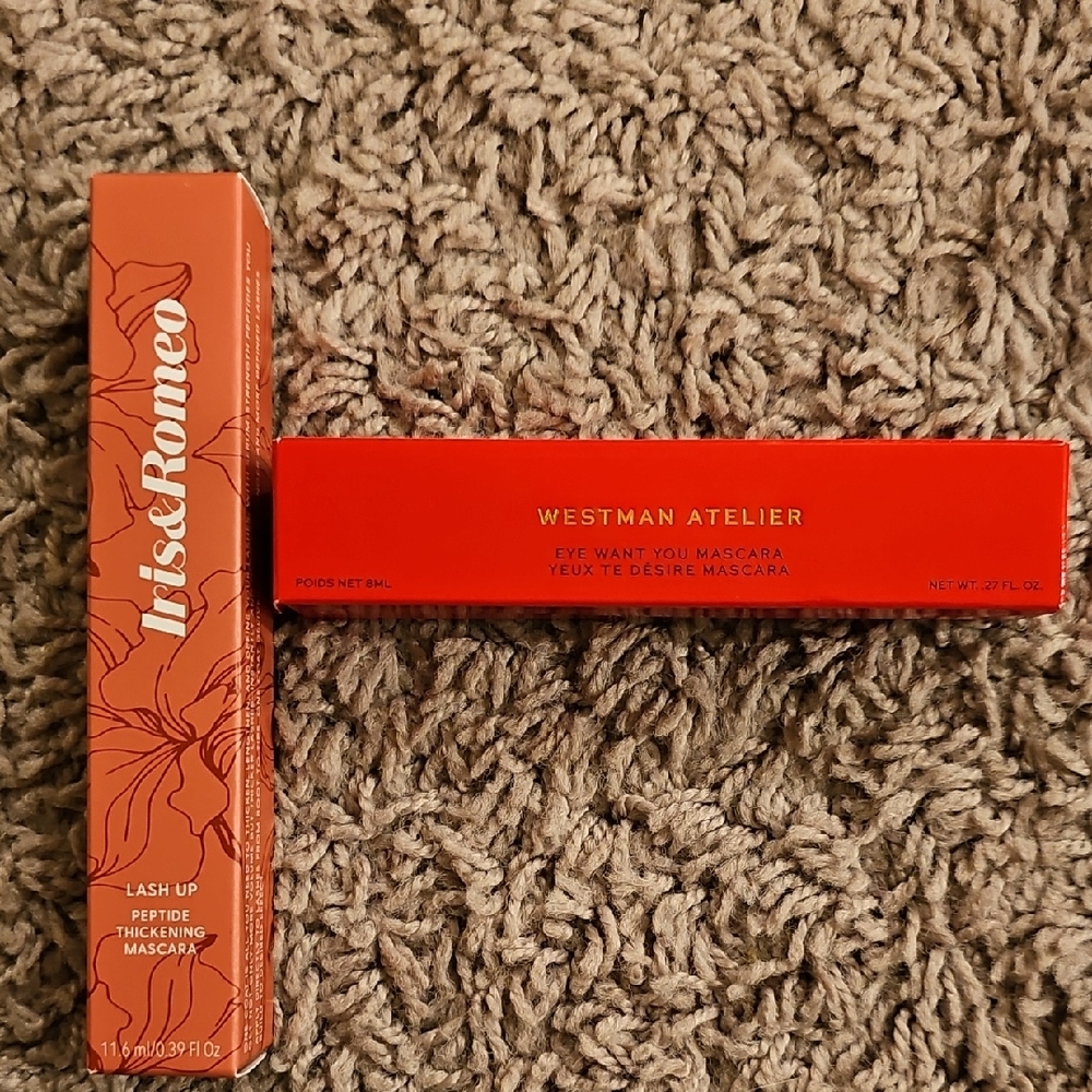 NIB Westman Atelier Eye Want You & NIB Iris And Romeo Lash Up Peptide Mascara